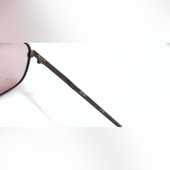 Vintage Viva Gino Black Gray Pilot Sunglasses Frames Only - Picture 7 of 8